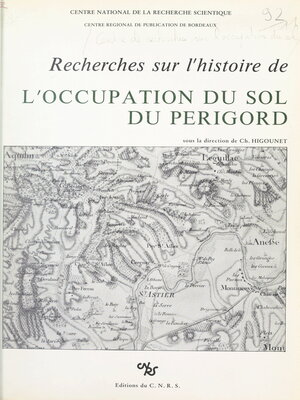 cover image of Recherches sur l'histoire de l'occupation du sol du Perigord